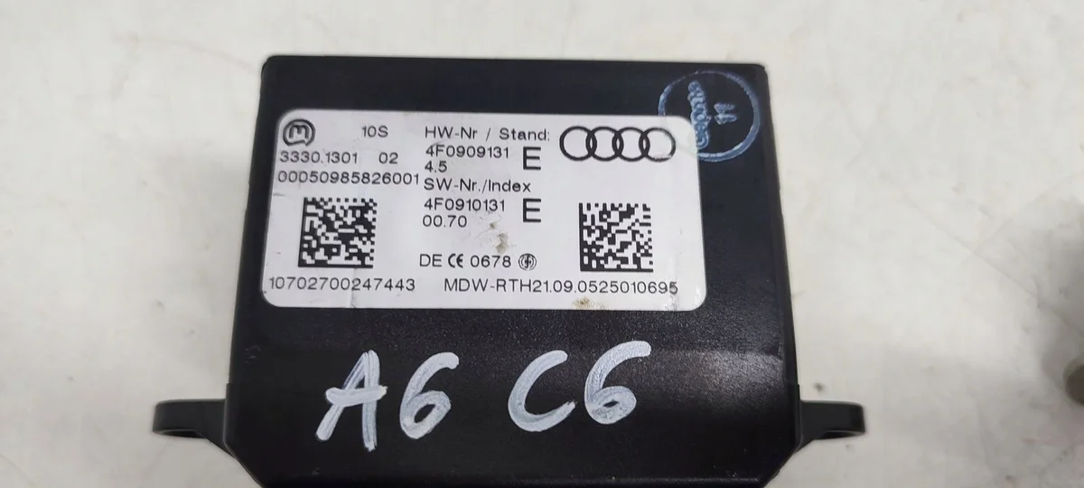 Blocchetto accensione Audi A6 C6 4F0909131E image 3