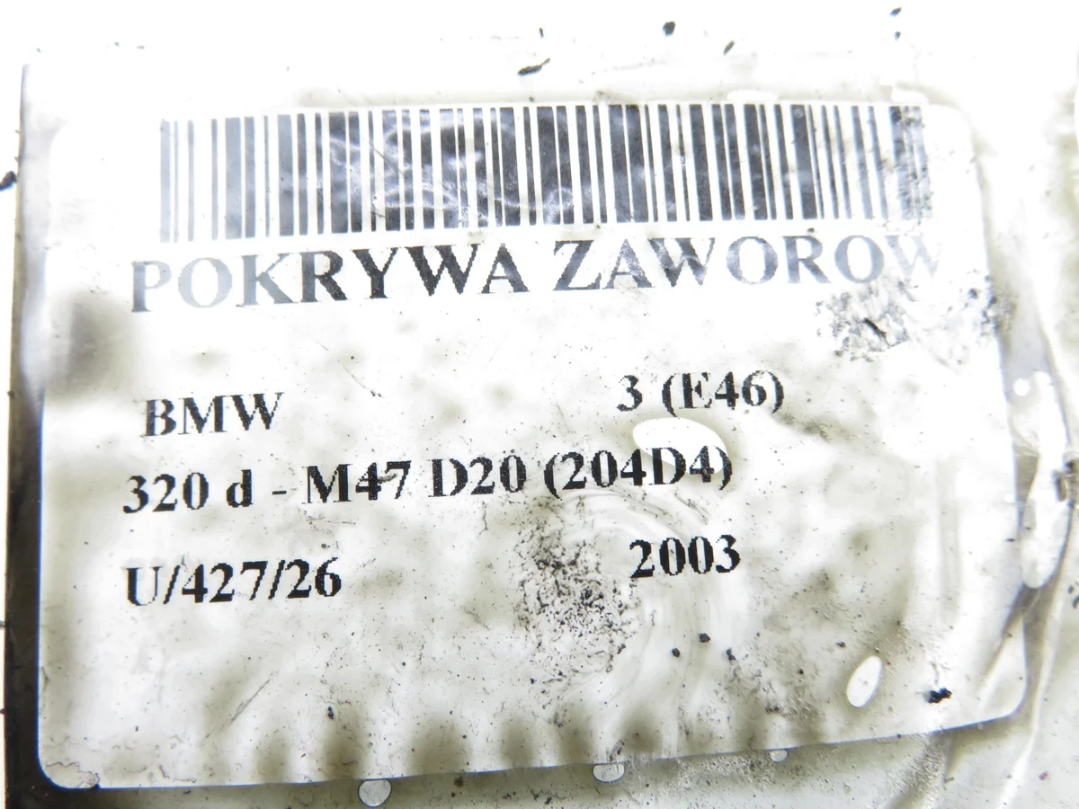 Kleppendeksel BMW E46 320d M47 M1158489-7790376 image 9