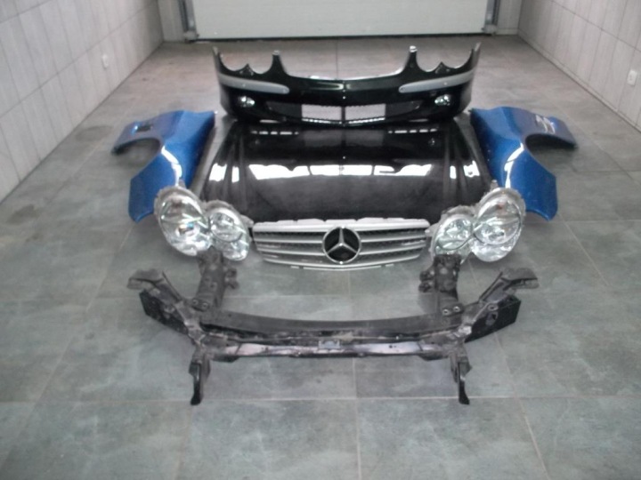 MERCEDES SL 230 W230 MASK LAMPA STÖTFÅNGARE SKÄRMAR