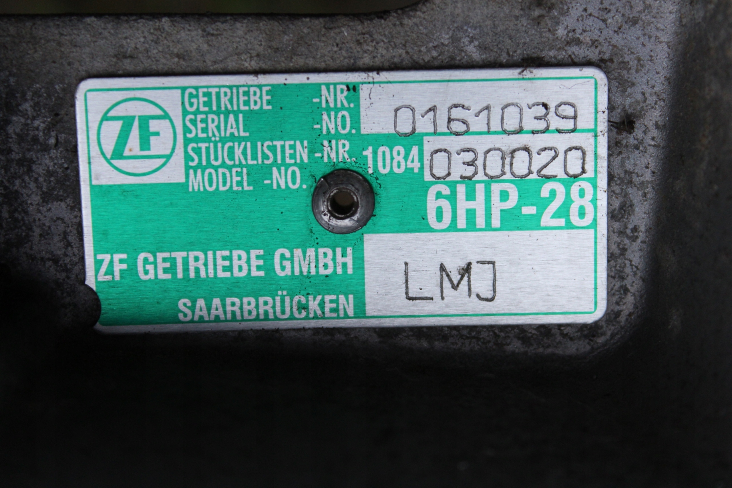 AUDI A5 S5 4.2FSI CAU Vaihteiston kotelo 6HP-28 LMJ 1084435040 image 3
