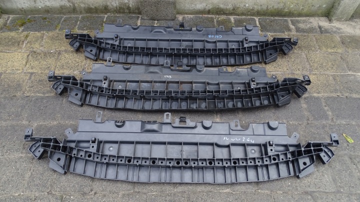 CITROEN C3 II, DS3 - front bumper under cover