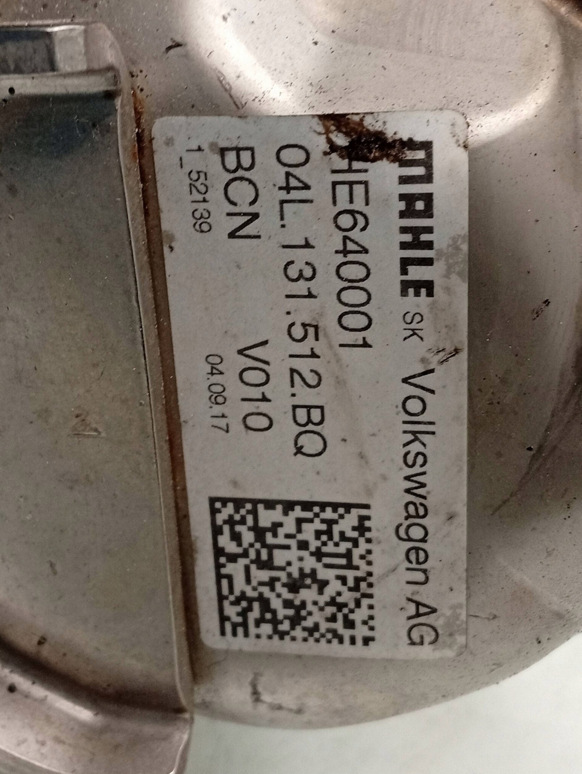 Refroidisseur EGR d'occasion OEM 04L131512BQ Passat B8 image 10