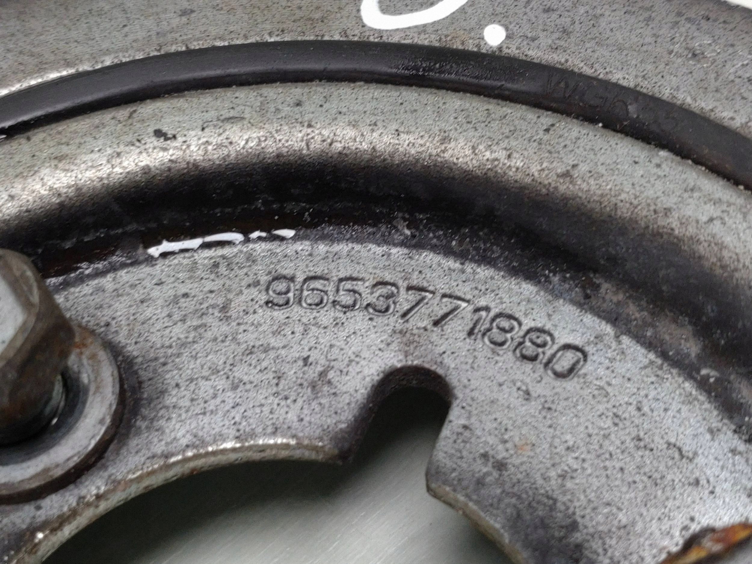 Fiat OE 9655703580 Crankshaft Pulley image 3