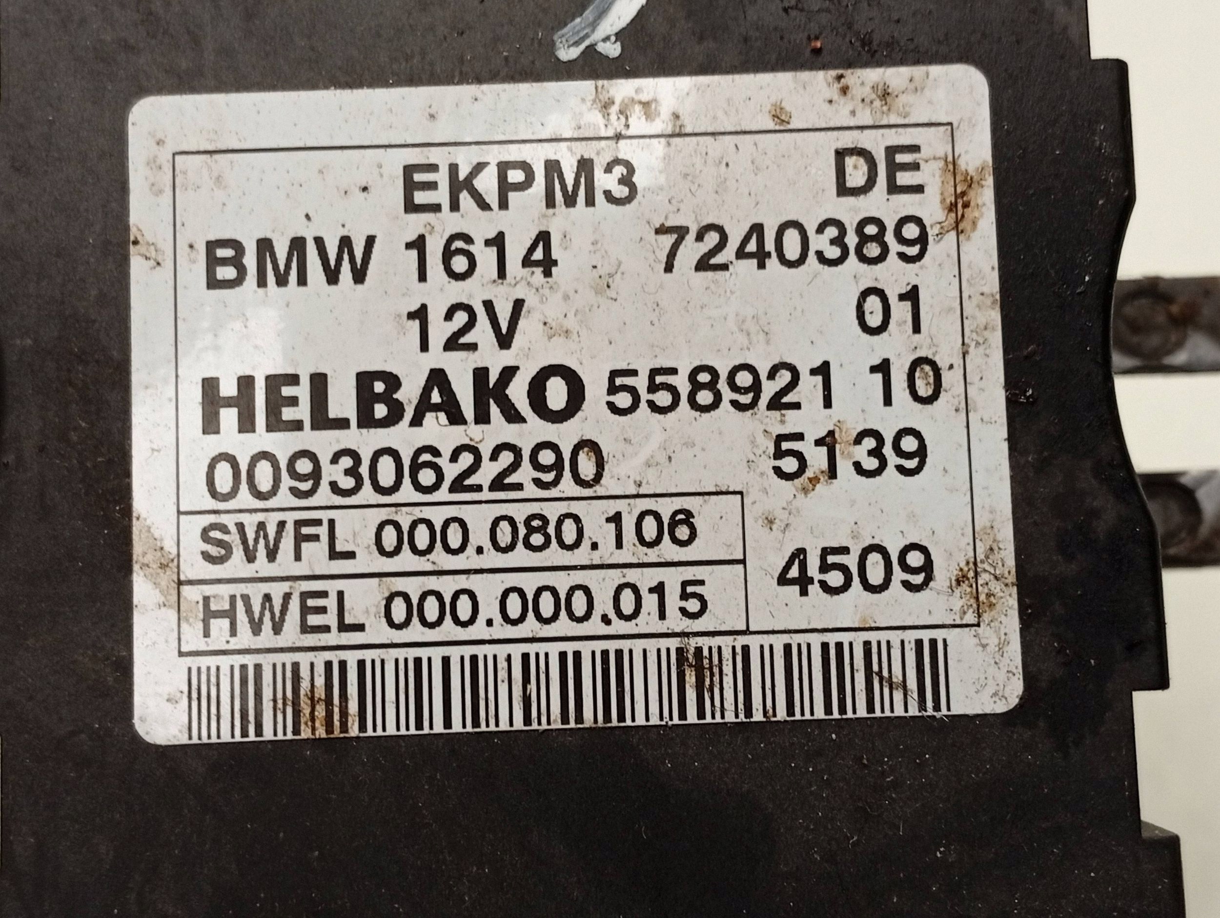 Módulo da bomba de combustível BMW F01 F02 F10 7240389 image 5