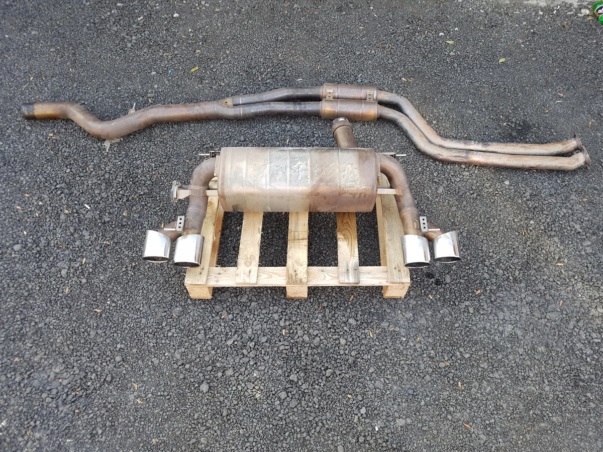 Used Akrapovic Exhaust for BMW F30 Alpina B3